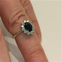 Anello Vidali Gioielli Donna in Oro bianco Zircone ANOR-51-34 - ANOR-51-34